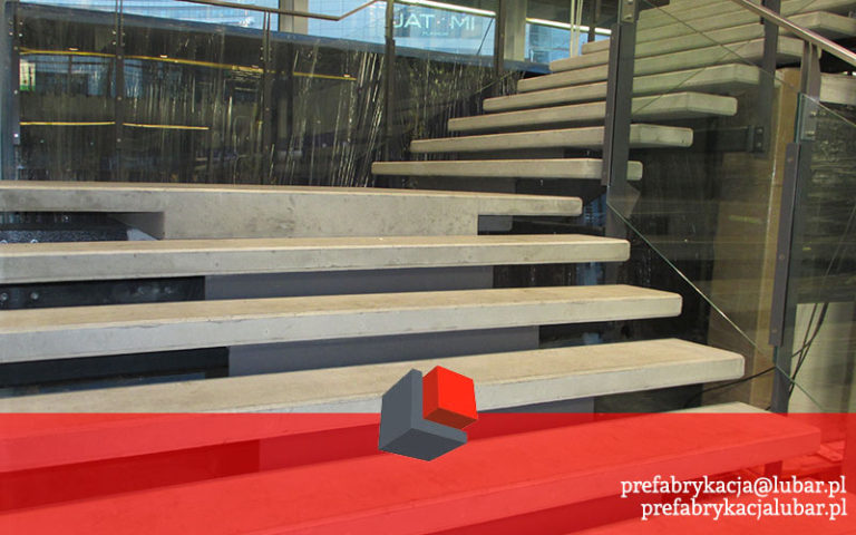 Schody prefabrykowane - Lubar Prefabrykacja