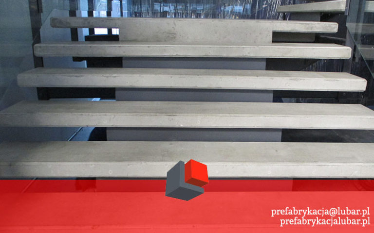 Schody prefabrykowane - Lubar Prefabrykacja