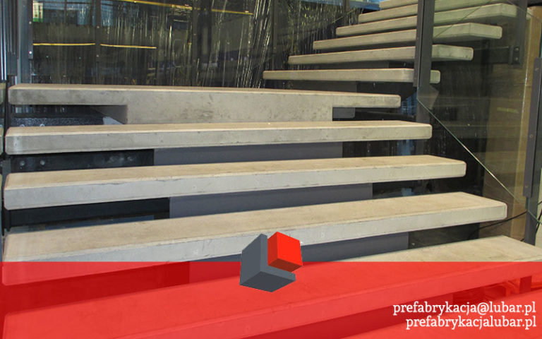 Schody prefabrykowane - Lubar Prefabrykacja
