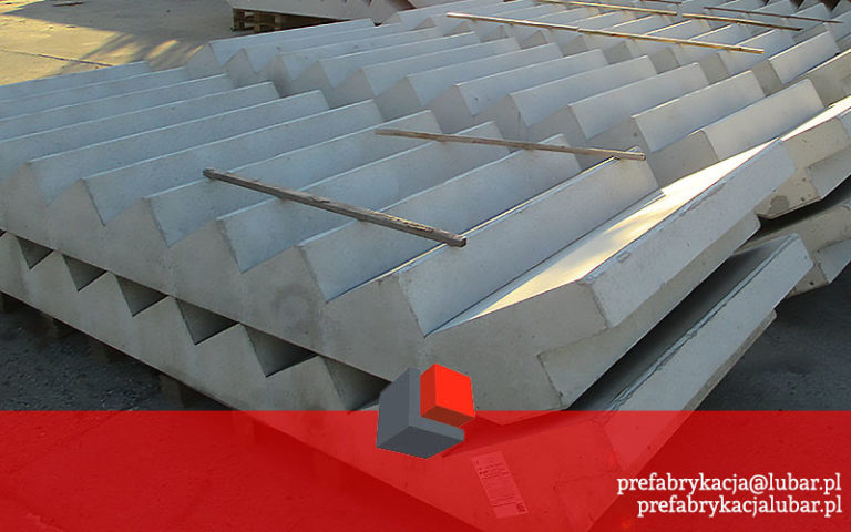 Schody prefabrykowane - Lubar Prefabrykacja