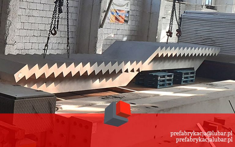 Schody prefabrykowane - Lubar Prefabrykacja
